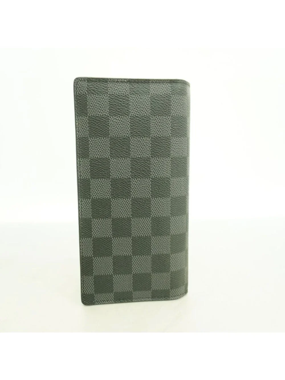 Louis Vuitton Wallet Damier Graphite Portefeuille Brazza Black Gray